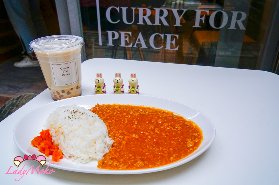 信義安和美食》Curry For Peace,日式肉醬咖哩配黑糖珍珠鮮奶超絕配!