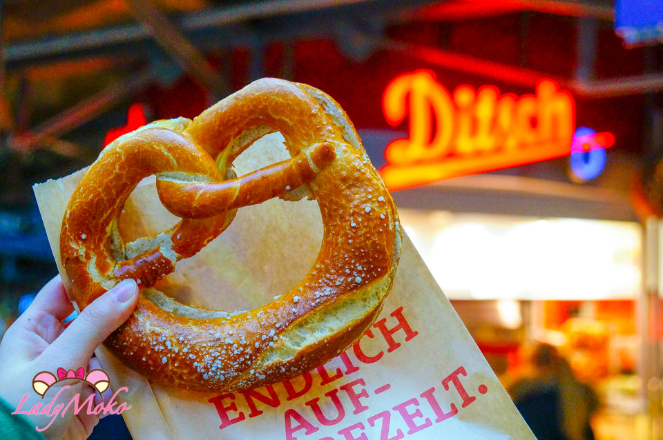 德國美食》Ditsch Pretzels,超過40種口味在地人推薦扭結麵包,連鎖德國小吃