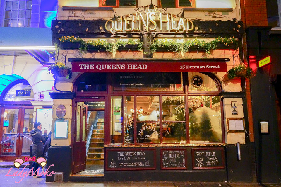 倫敦美食》The Queens Head,超讚英式牛排餐廳&最好吃太妃布丁!