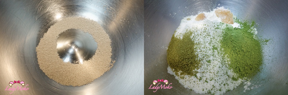 抹茶日本711金吐司食譜 matcha japanese shokupan milk bread recipe 