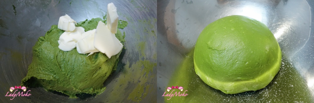 抹茶日本711金吐司食譜 matcha japanese shokupan milk bread recipe 