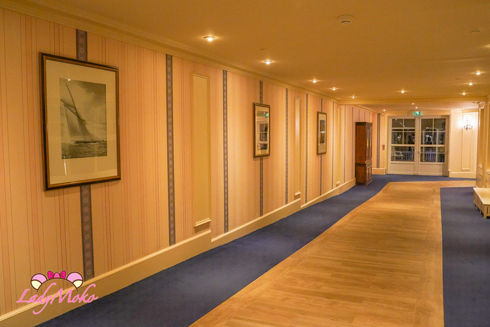 巴黎迪士尼飯店走廊區域 Disney Newport Bay club