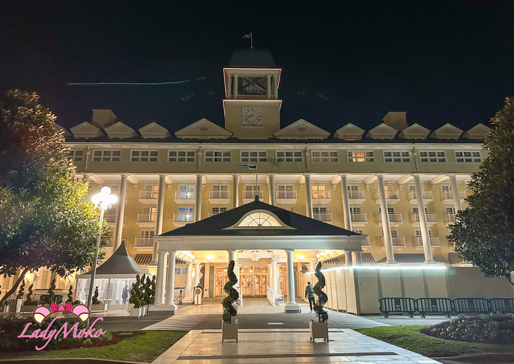 Disney Newport Bay club hotel 巴黎迪士尼飯店入口