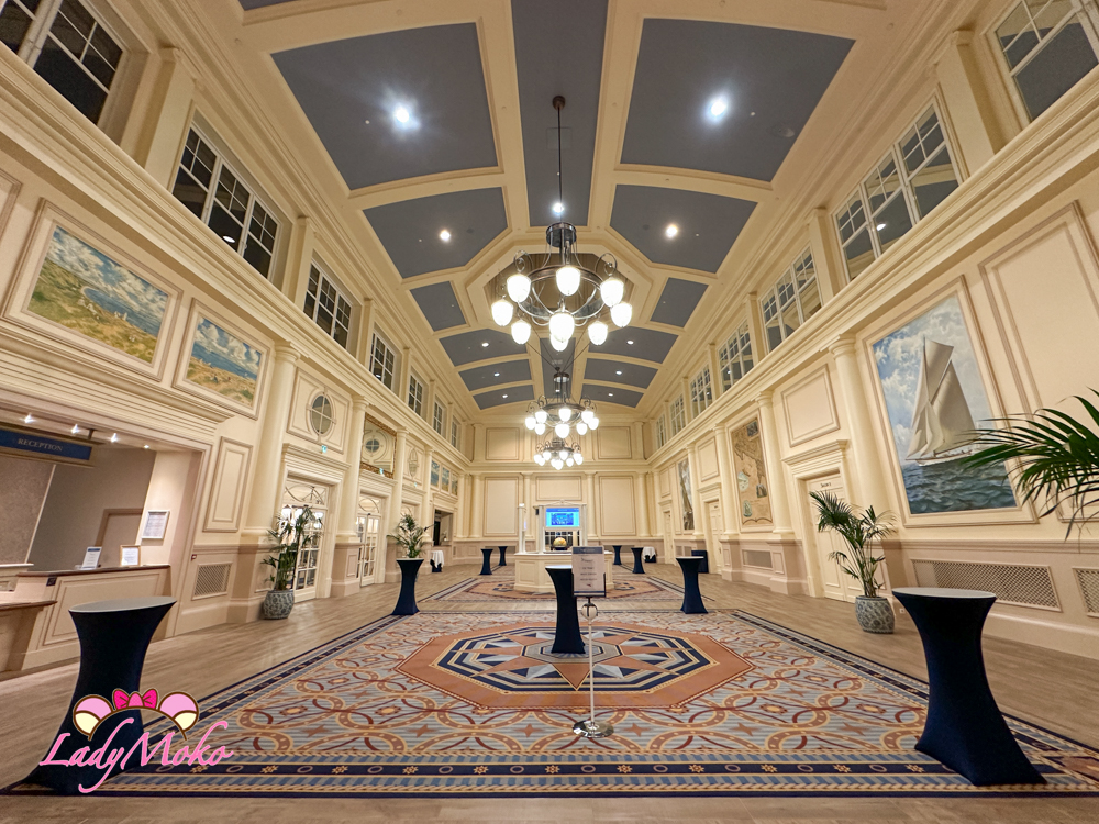 Disney Newport Bay club hotel 巴黎迪士尼飯店婚宴大廳
