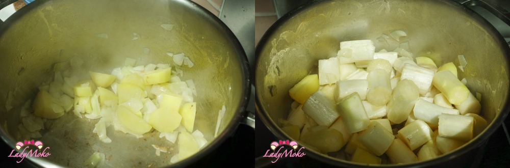 白蘆筍濃湯食譜做法，加入白蘆筍