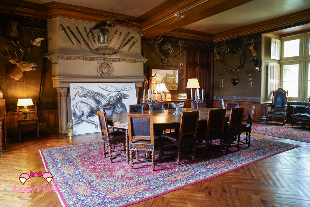 【法國羅亞爾河城堡】Château de Montrésor 城堡內部