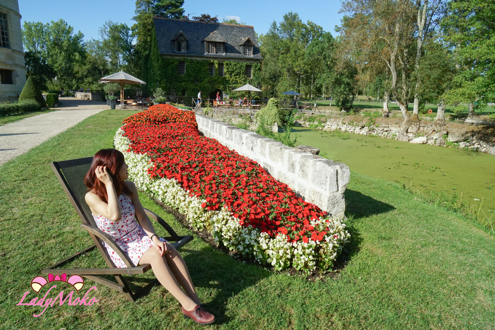 法國羅亞爾河城堡景點 Château de l'Islette 我與花園