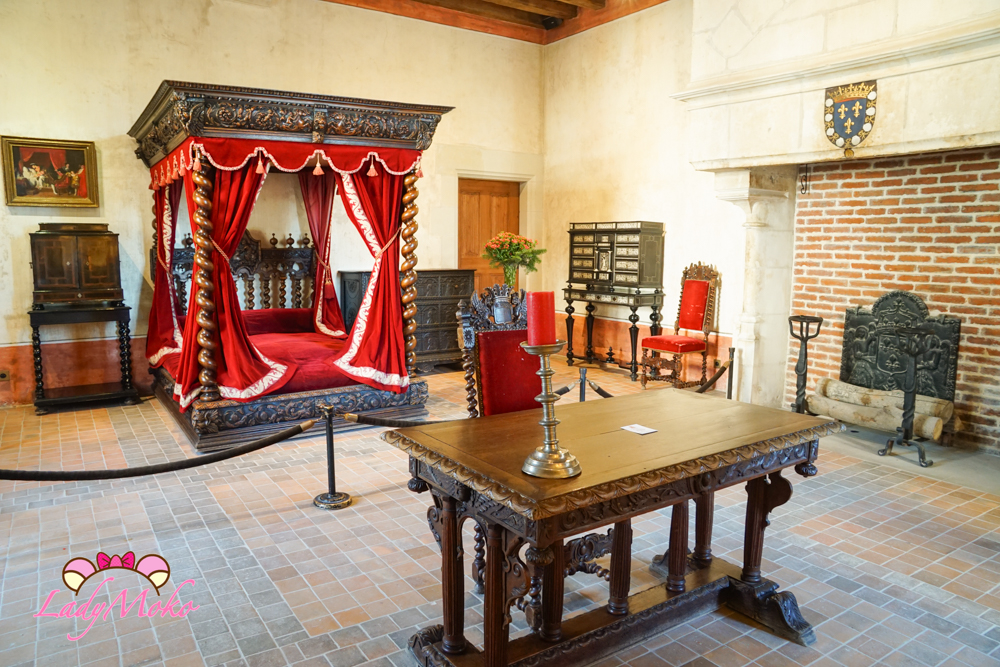 法國羅亞爾河城堡景點 Château du Clos Lucé 內部
