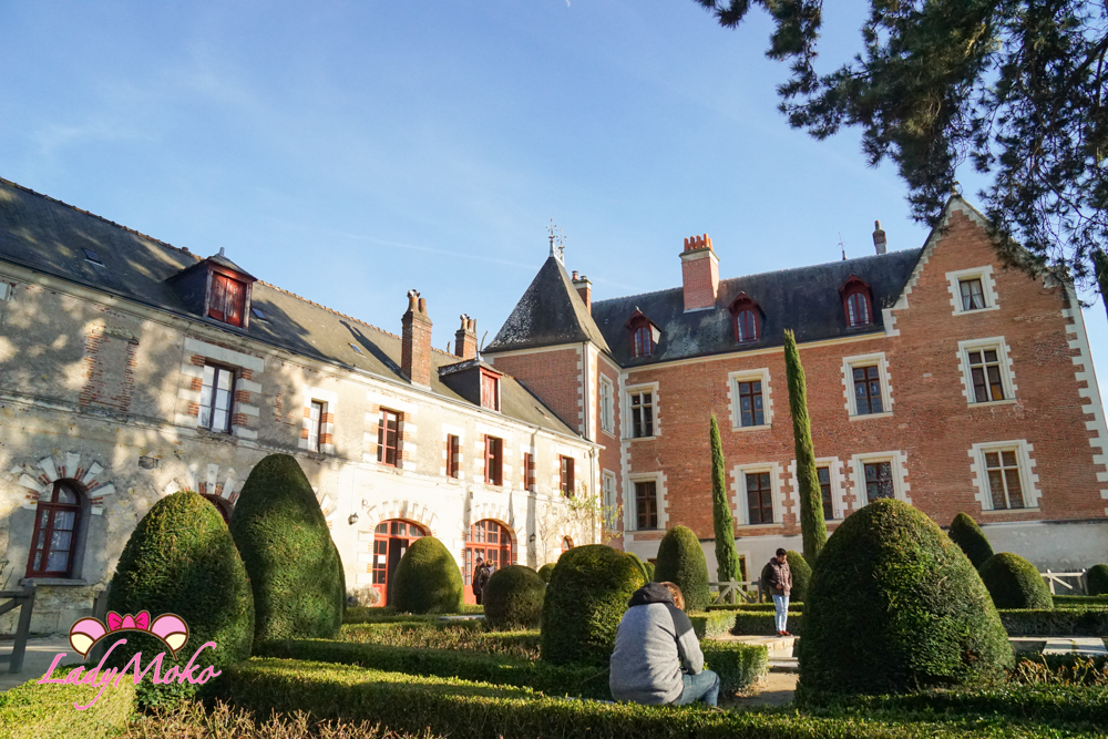 法國羅亞爾河城堡景點 Château du Clos Lucé 城堡外觀