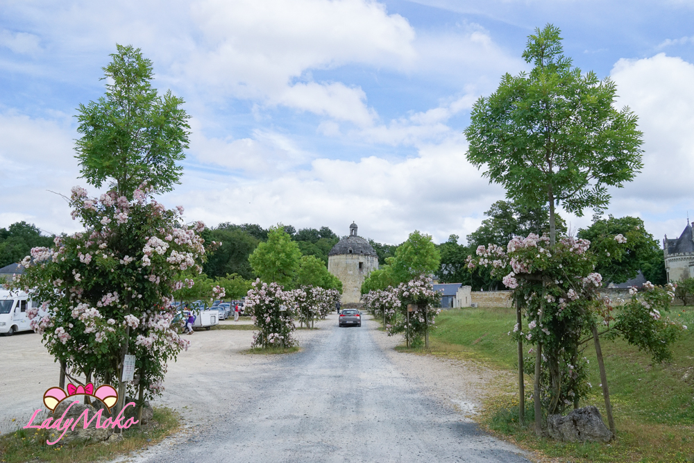 法國羅亞爾河城堡景點 Château de Brézé 停車進入