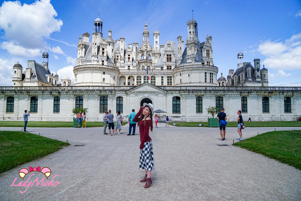 法國羅亞爾河城堡景點 Château de Chambord 入口