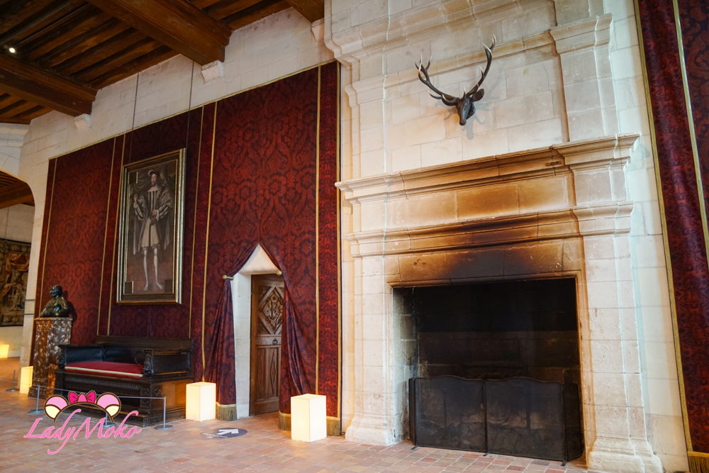 法國羅亞爾河城堡景點 Château de Chambord 大壁爐