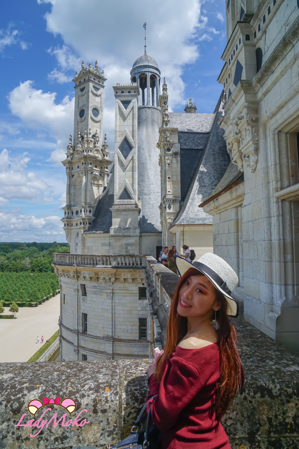 法國羅亞爾河城堡景點 Château de Chambord 與城堡細節合照