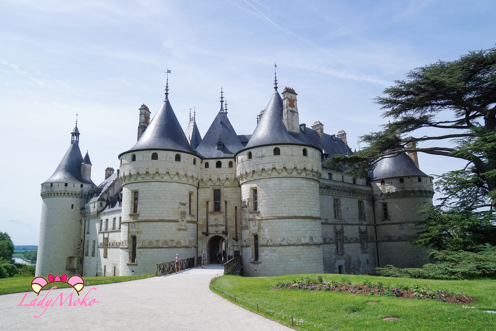 法國羅亞爾河城堡景點 肖蒙城堡 Château de Chaumont 城堡正面照片