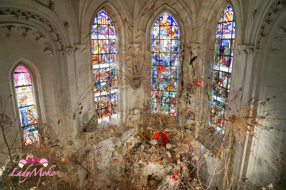 法國羅亞爾河城堡景點 肖蒙城堡 Château de Chaumont 教堂裝置藝術