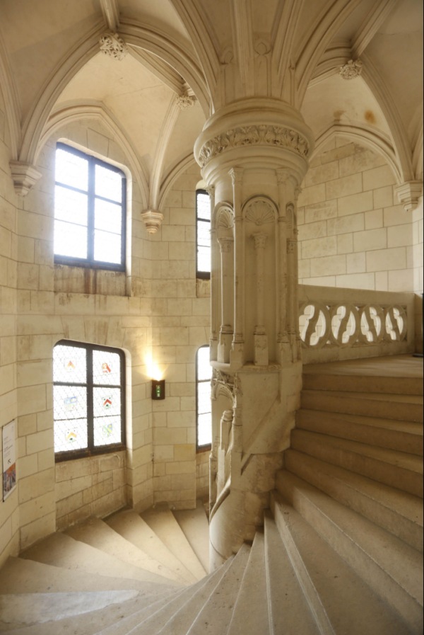 Château de Chaumont大旋轉樓梯