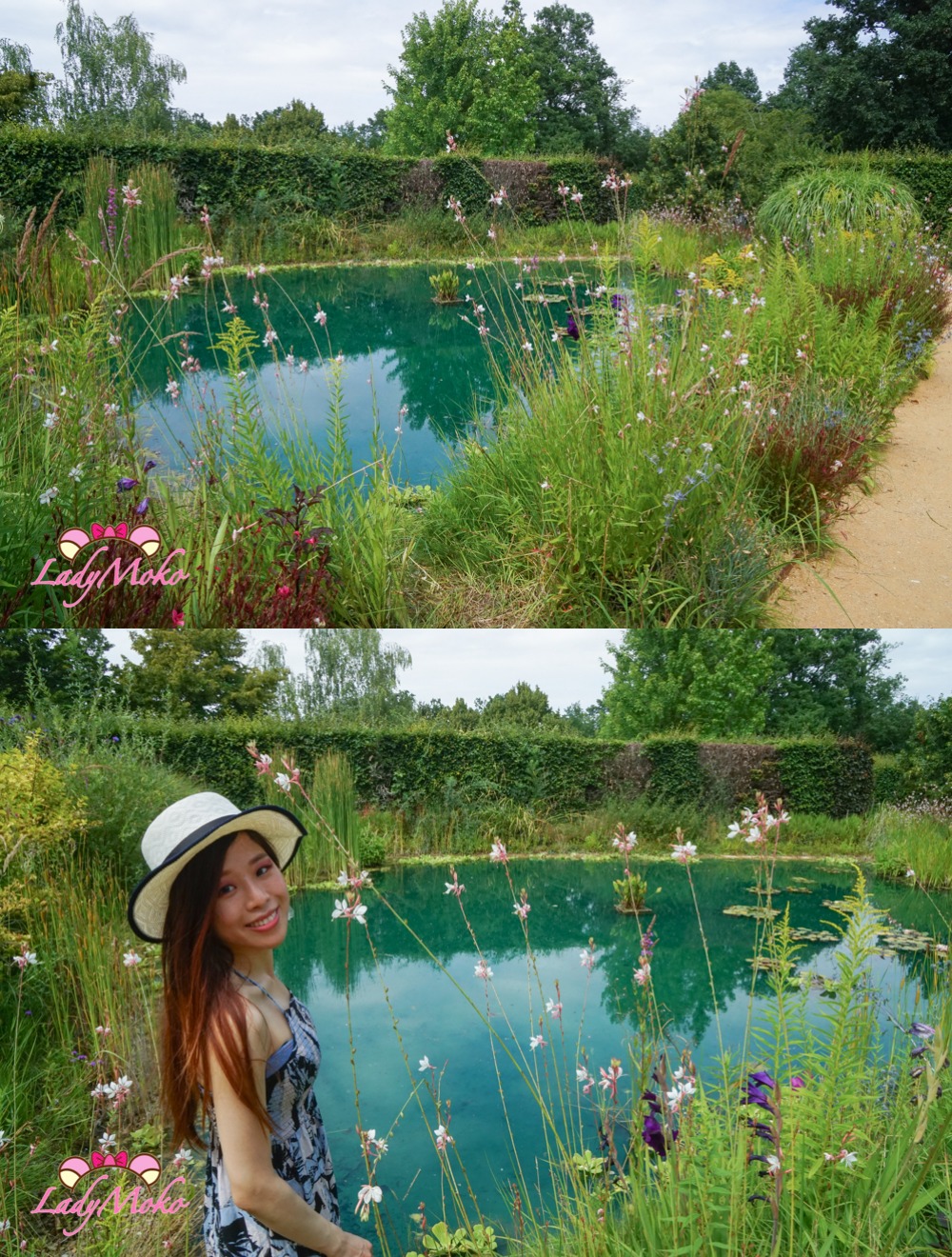Château de Chaumont肖蒙城堡 : 國際花園節 非常漂亮的花園池塘