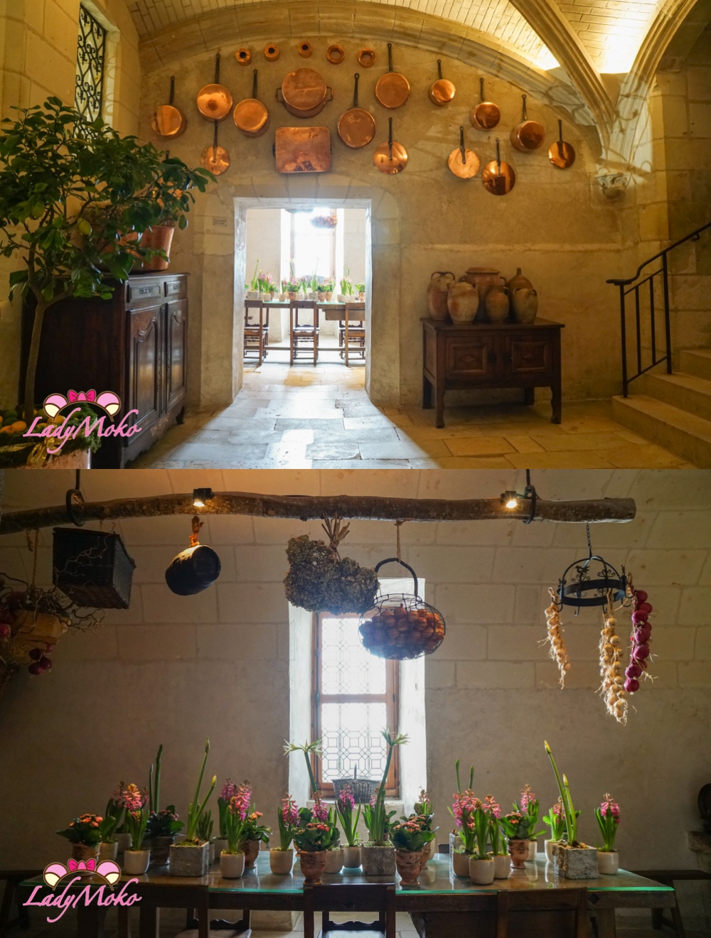 法國羅亞爾河城堡景點 雪儂梭城堡 Château de Chenonceau Kitchens（河畔廚房）