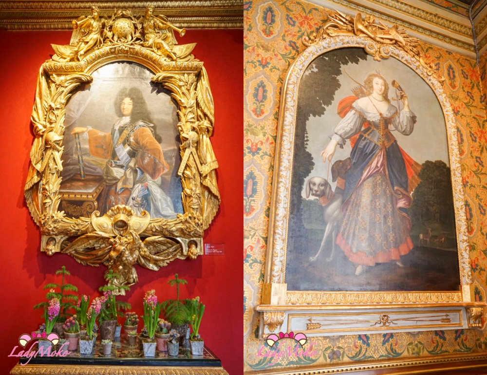 法國羅亞爾河城堡景點 雪儂梭城堡 Château de Chenonceau 壁畫