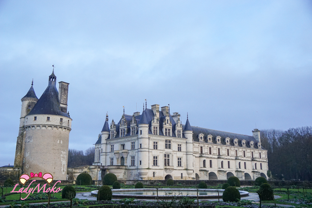法國羅亞爾河城堡景點 雪儂梭城堡 Château de Chenonceau 城堡與花園