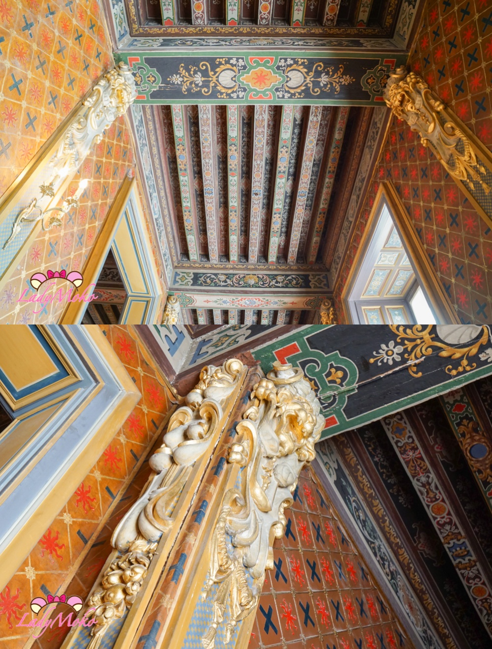 法國羅亞爾河城堡景點 Château de Cheverny 雪維尼城堡 走廊