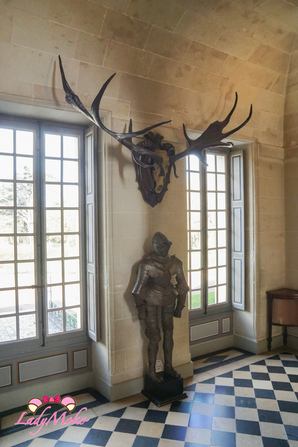 法國羅亞爾河城堡景點 Château de Cheverny 雪維尼城堡 走廊