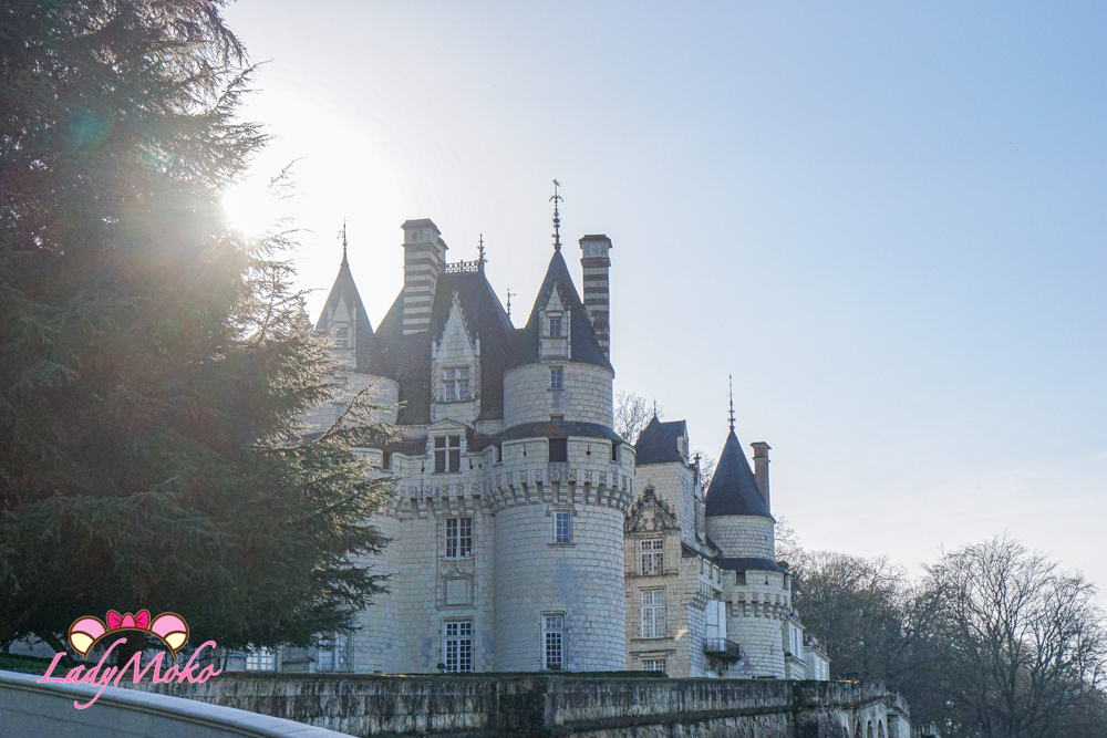 法國羅亞爾河城堡景點 Château d'Ussé 於塞城堡 遠看最佳拍攝角度