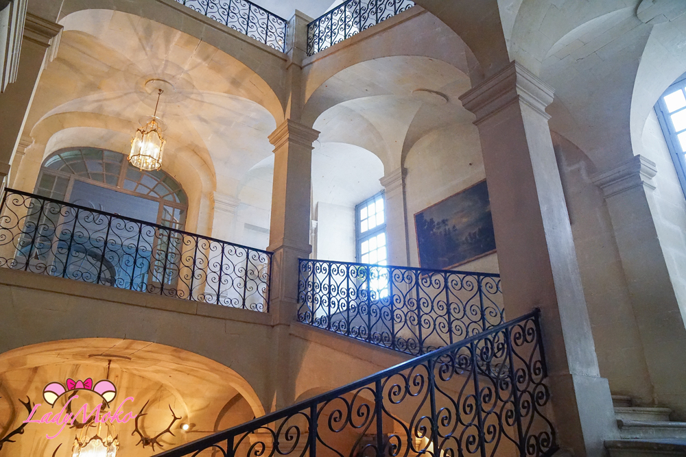 法國羅亞爾河城堡景點 Château d'Ussé 於塞城堡 螺旋樓梯