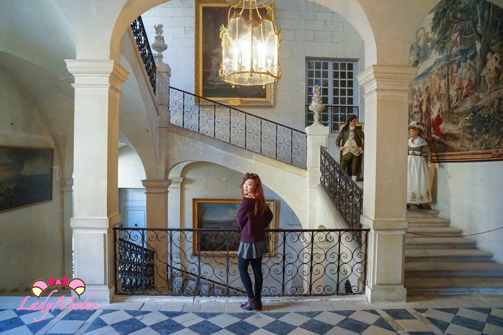 法國羅亞爾河城堡景點 Château d'Ussé 於塞城堡 塔樓空間