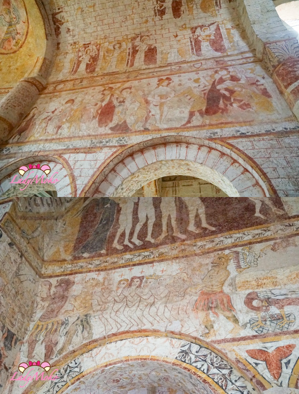 法國羅亞爾河城堡景點 Lavardin Saint-Genest Church 拉瓦爾丹聖熱內教堂 中世紀壁畫