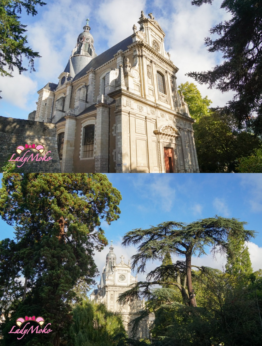 法國羅亞爾河城堡景點 布盧瓦城堡（Château de Blois） 聖文生堂（Église Saint-Vincent-de-Paul）建築特色