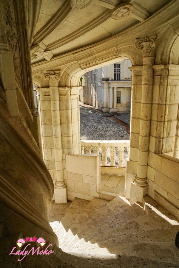 法國羅亞爾河城堡景點 布盧瓦城堡（Château de Blois）法蘭索瓦一世八角形旋轉樓梯 必拍景點