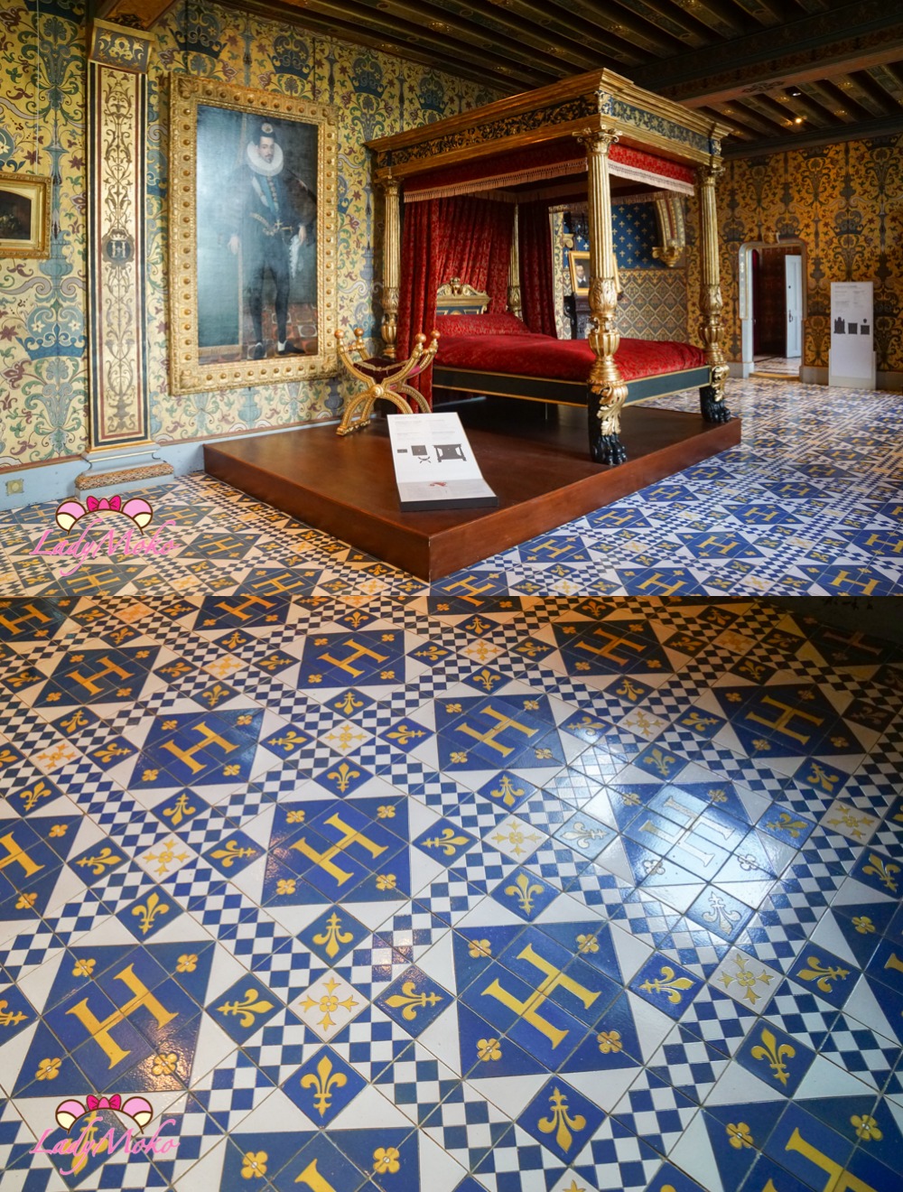 法國羅亞爾河城堡景點 布盧瓦城堡（Château de Blois）王后公寓（Appartement de la Reine）
