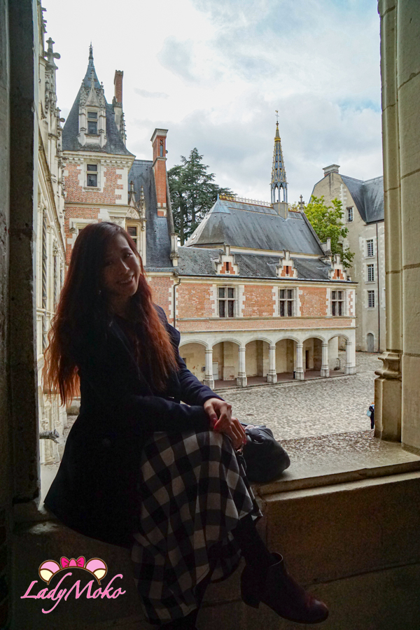 法國羅亞爾河城堡景點 布盧瓦城堡（Château de Blois）皇家陽台與窗景
