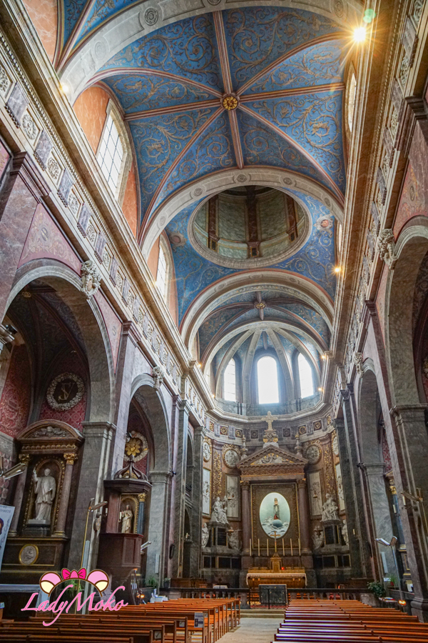 法國羅亞爾河城堡景點 布盧瓦城堡（Château de Blois） 聖文生堂（Église Saint-Vincent-de-Paul）內部照片
