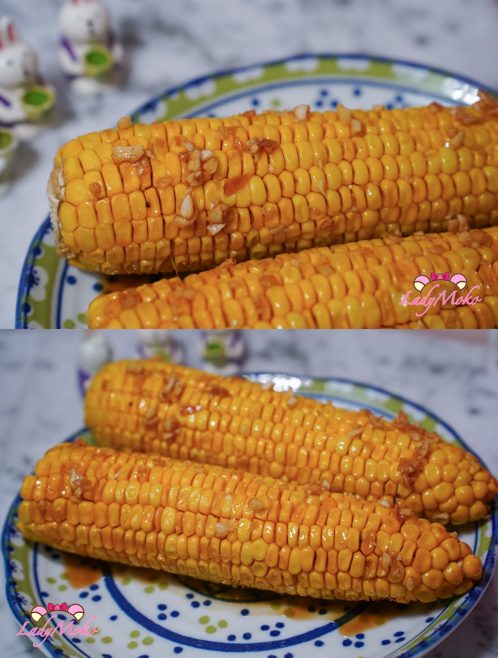 蒜香奶油烤玉米食譜 Garlic Butter Roasted Corn 簡單烤玉米