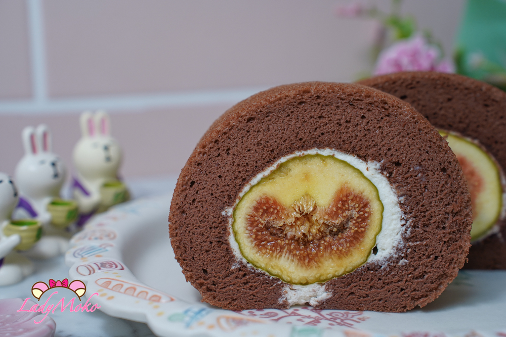 無花果巧克力蛋糕捲食譜 Extra-Thick Fig Chocolate Roll Cake Recipe 無花果甜點