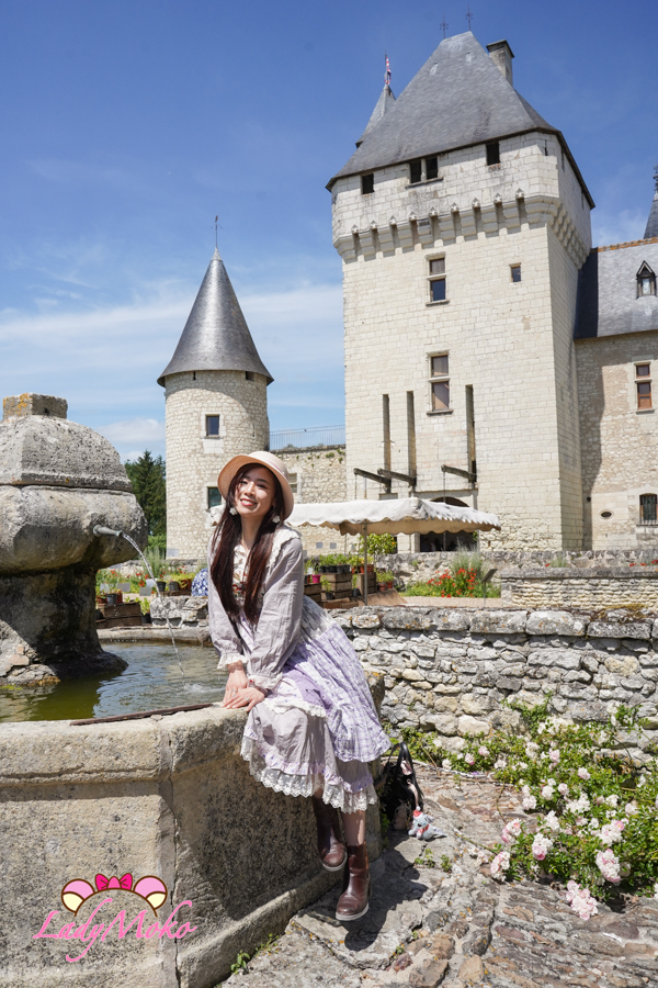 法國羅亞爾河城堡景點 Château du Rivau 麗芙城堡 城堡最佳拍紹角度