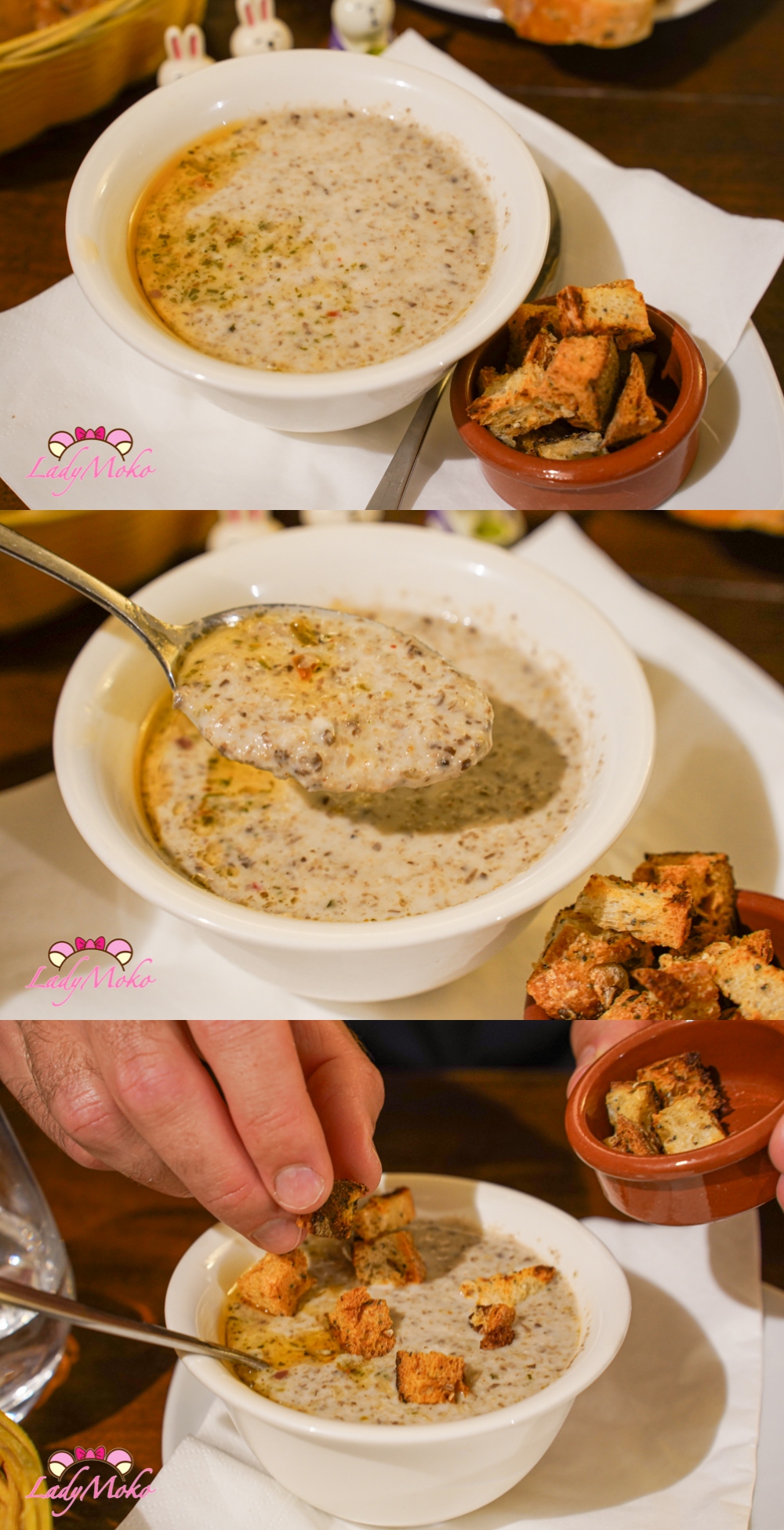 法國索米爾蘑菇洞穴 La Champignonnière du Saut aux Loups 蘑菇濃湯