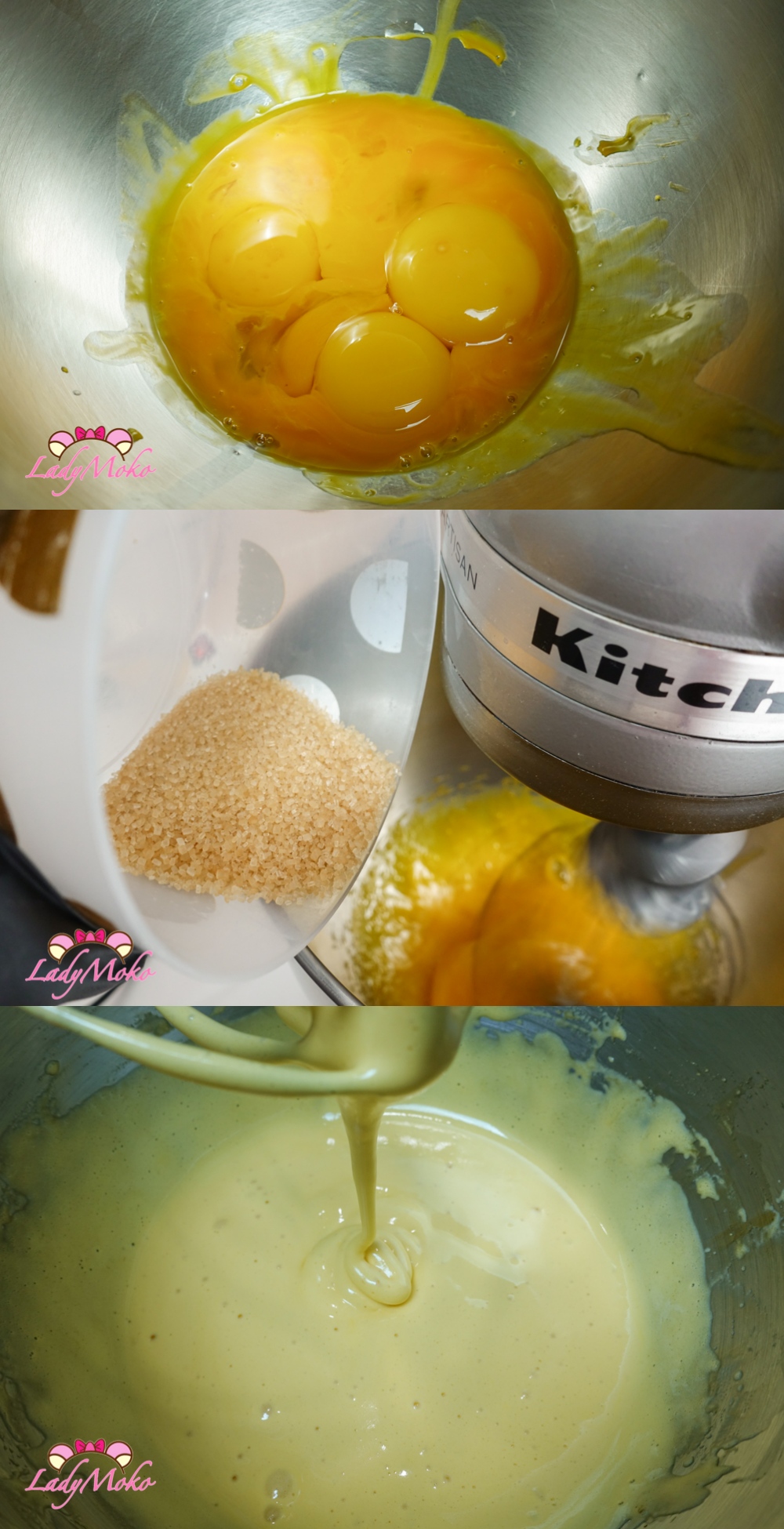 虎皮巧克力蛋糕捲食譜 Tiger Skin Chocolate Cake Roll Recipe 蛋黃加糖打發