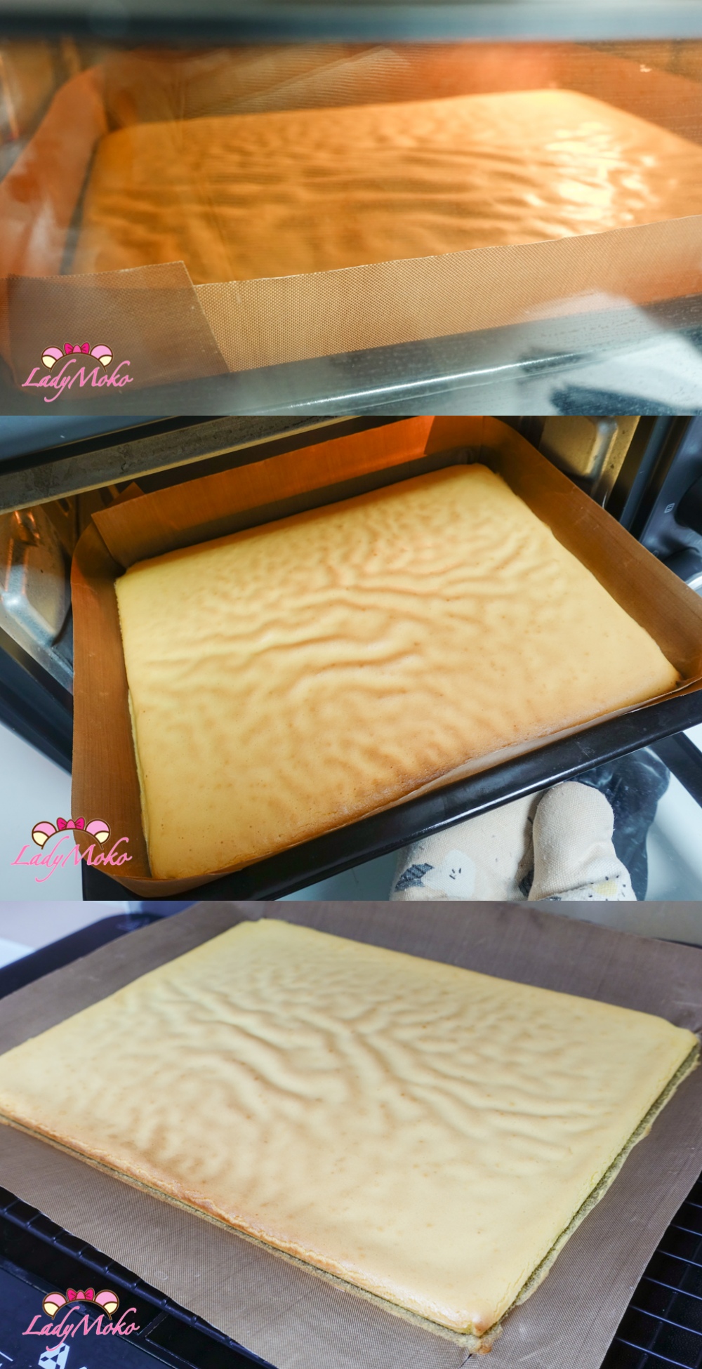 虎皮巧克力蛋糕捲食譜 Tiger Skin Chocolate Cake Roll Recipe 高溫烘烤製作虎皮