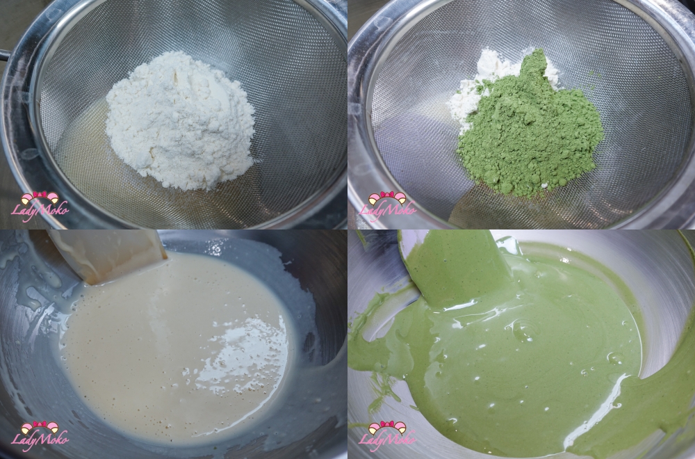 抹茶旋風蛋糕捲食譜 Hurricane Matcha cake roll 過篩粉類