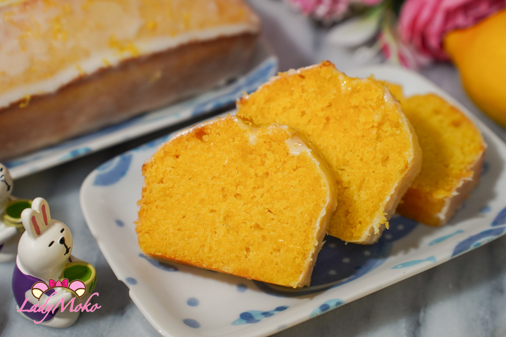 食譜 | 檸檬糖霜磅蛋糕 : 絕對美味秘訣 & 有無泡打粉的質地差異實驗