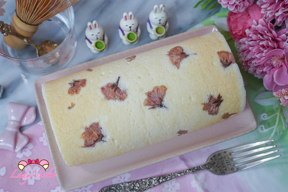 天使蛋糕捲外觀