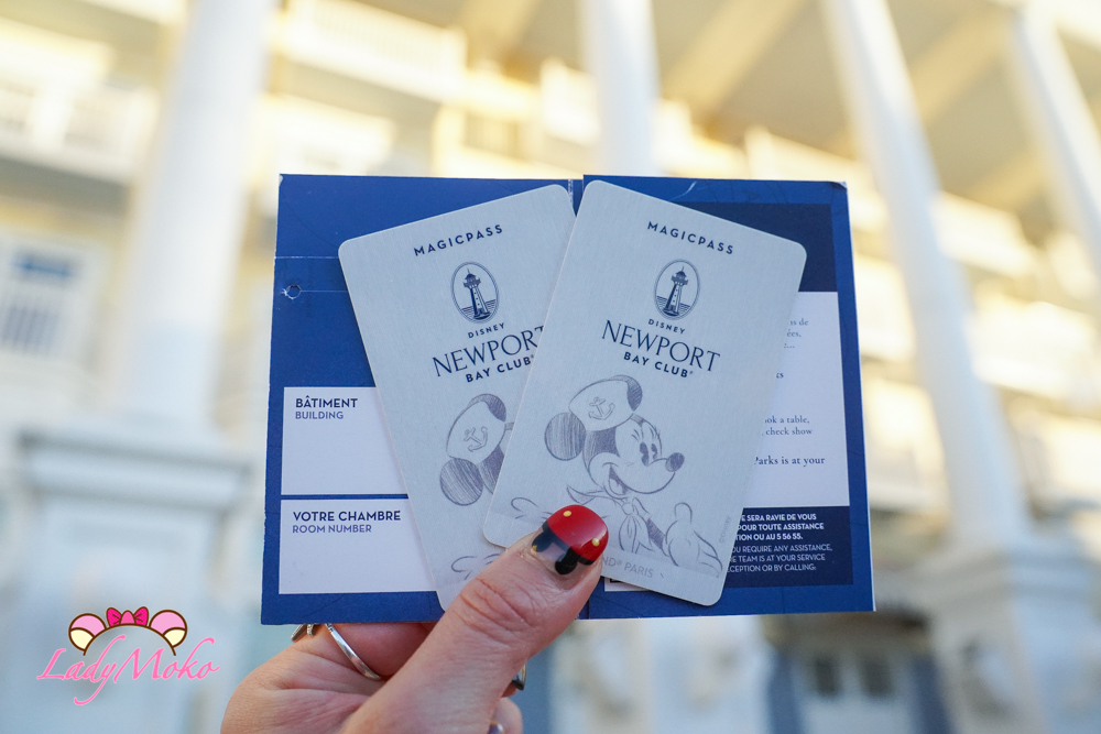 巴黎迪士尼飯店 Disney Newport Bay club 門卡