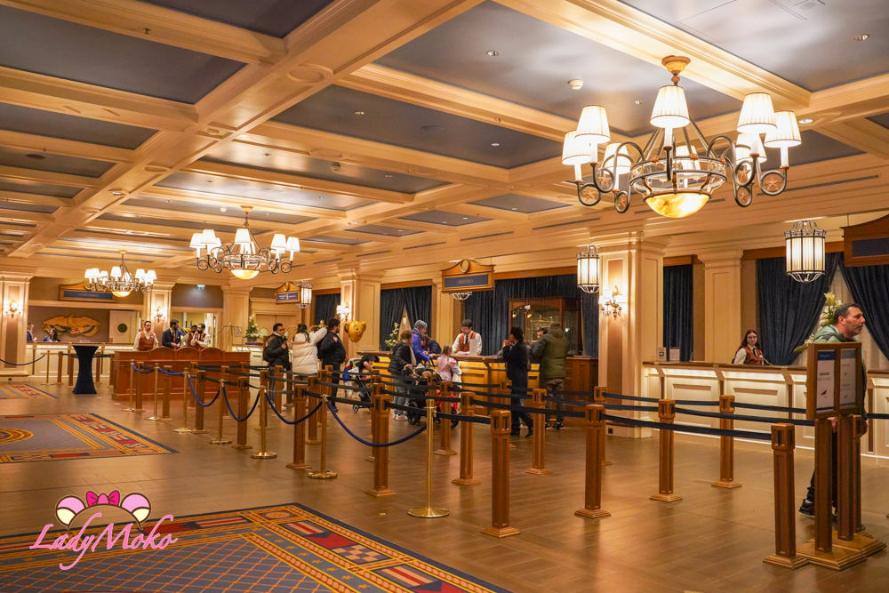 巴黎迪士尼飯店大廳 Disney Newport Bay club lobby