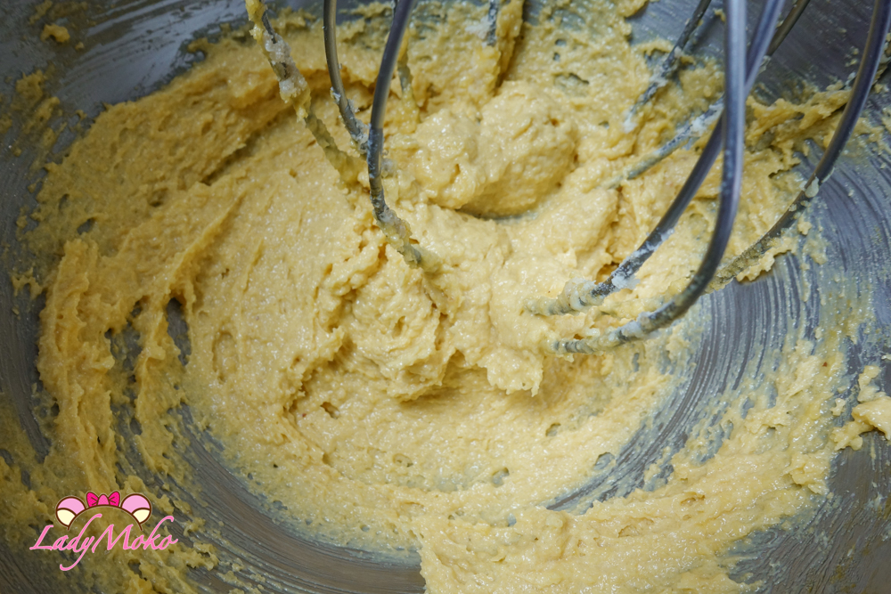 製作杏仁甜塔皮材料準備與秤重 Ingredients measured for almond sweet tart crust recipe