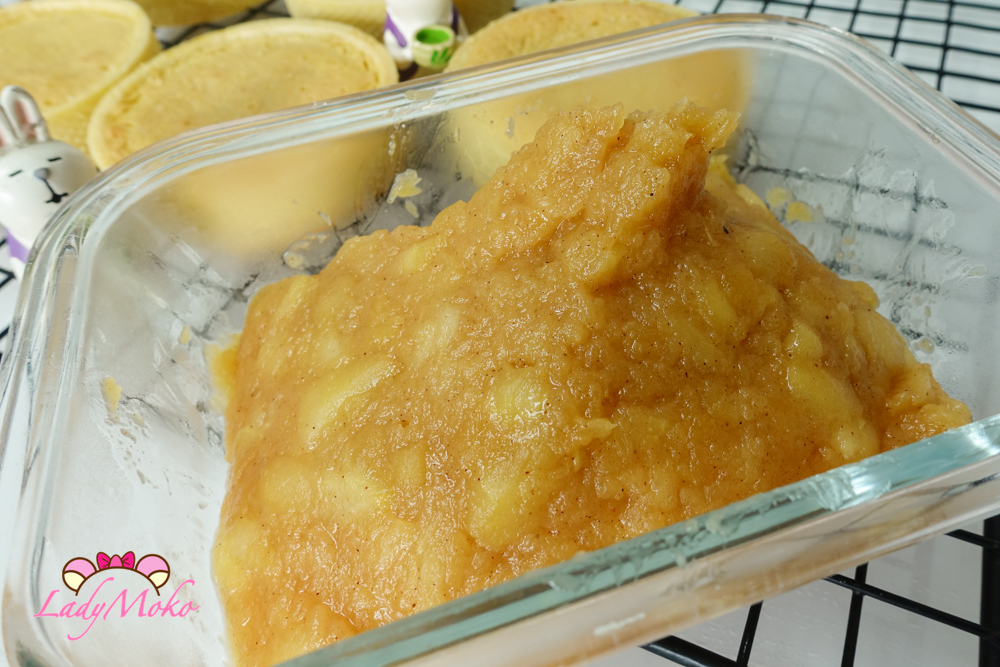 肉桂焦糖蘋果餡食譜完成品 Garniture aux pommes caramélisées à la cannelle recipe