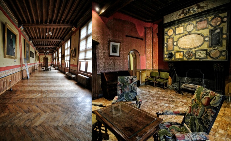 Château de Brézé城堡內部