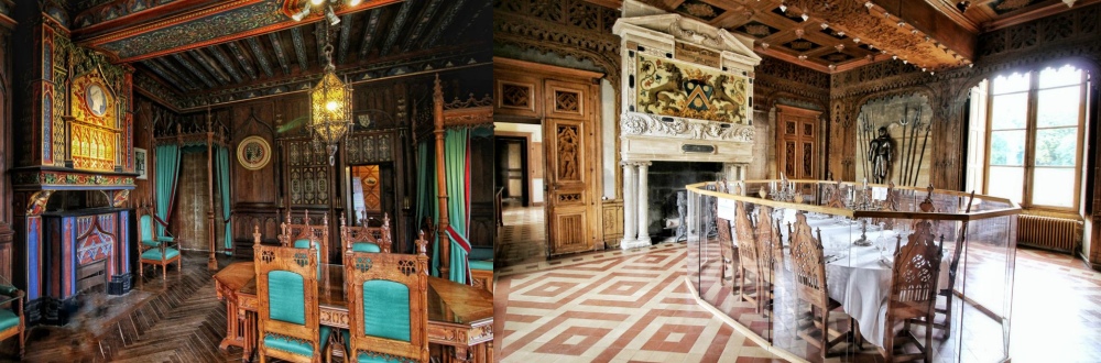 Château de Brézé城堡內部